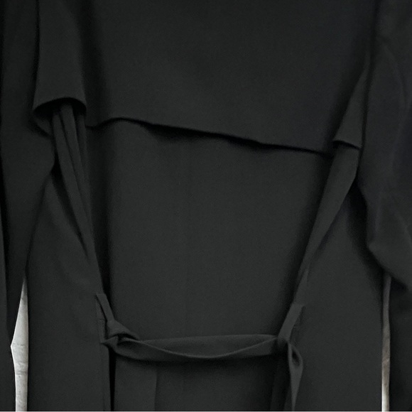 & Other Stories Black Long Suit Coat - Picture 4 of 10